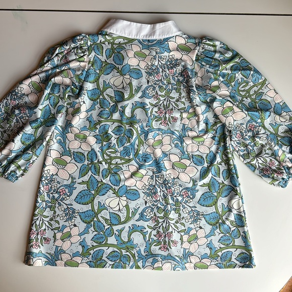 The Eliza Top - French Lily tunic from Smith & Quinn size S wrinkle free!! - Picture 7 of 10